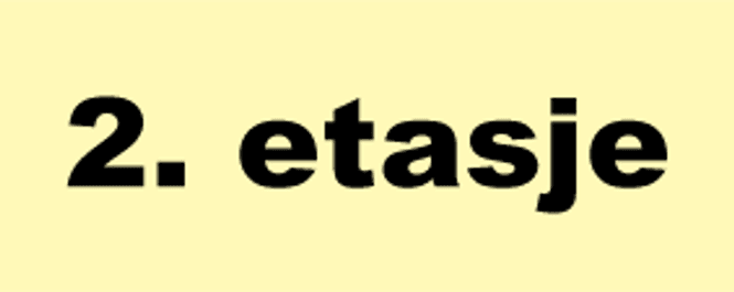 Hovedbilde Etterlysende skilt -  2. etasje