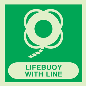Hovedbilde Lifebuoy with line