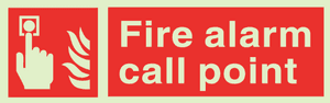 Hovedbilde Fire alarm call point w text