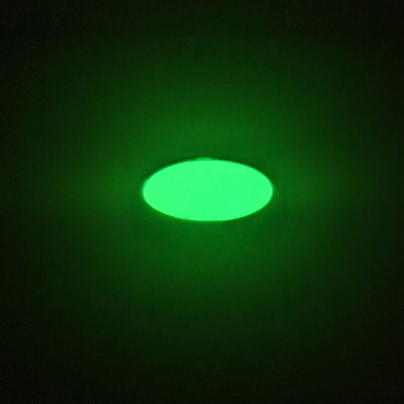 Efterlysande cirkel ø40 mm. utan lim, vinyl/aluminium