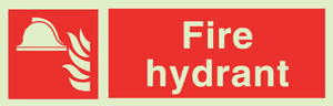 Hovedbilde Fire hydrant w text